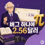 버그 하나에 2.56달러를 주는 남자 — 도널드 커누스와 π를 향해 가는 소프트웨어